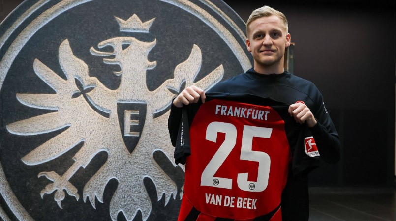 Donny van de Beek: Manchester United à l'Eintracht Frankfurt
