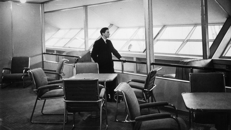 Intérieur du dirigeable Hindenburg