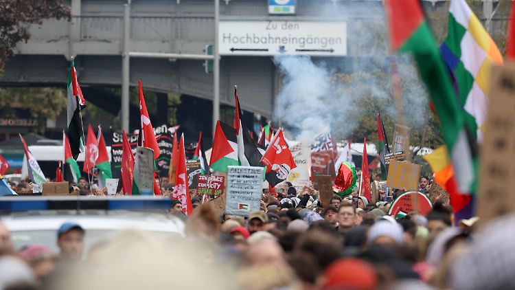 Manifestation à Berlin