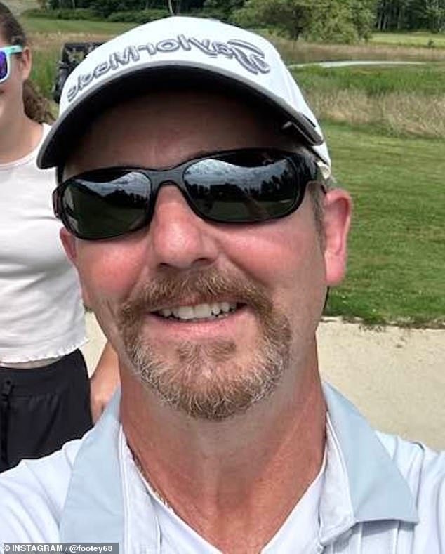 Anthony Foote lors de la protestation