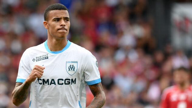 Mason Greenwood lors du match OM - Angers