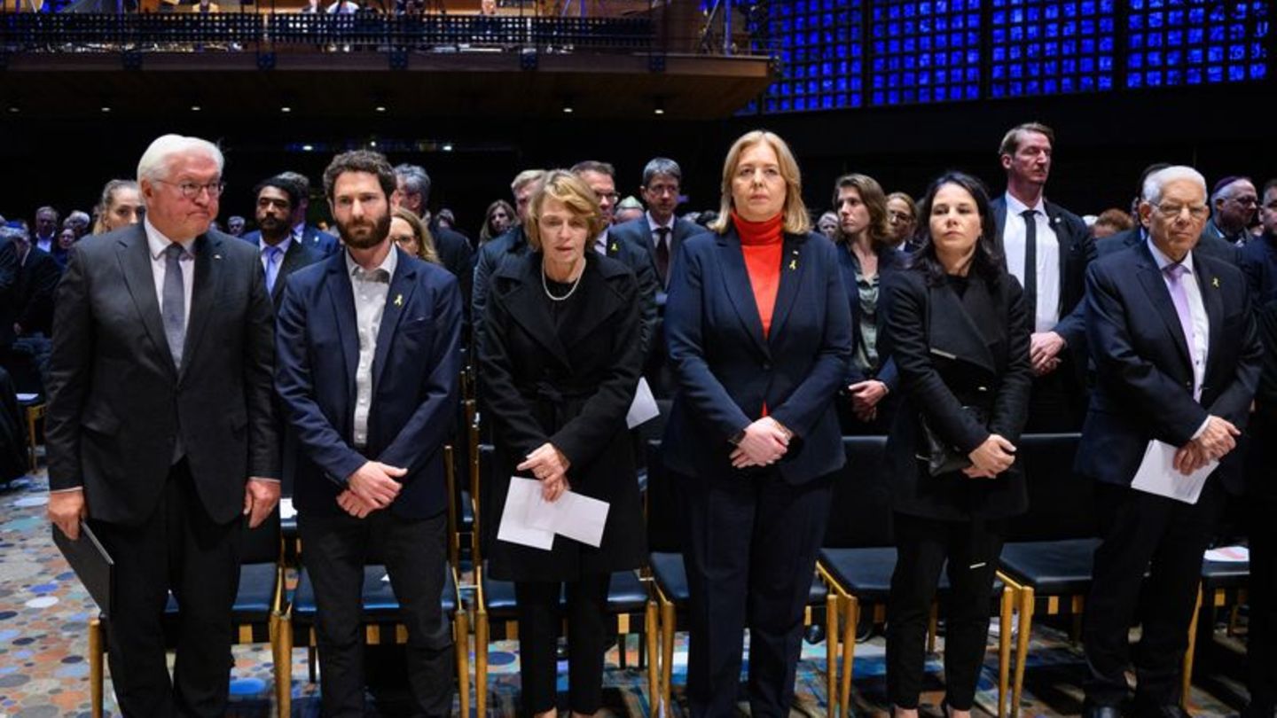 Bundespräsident Frank-Walter Steinmeier lors de la commémoration