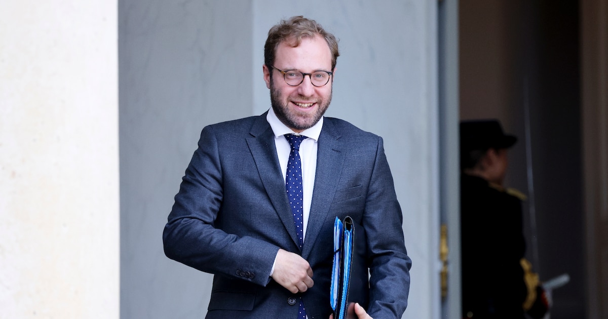 Le ministre des Finances Antoine Armand