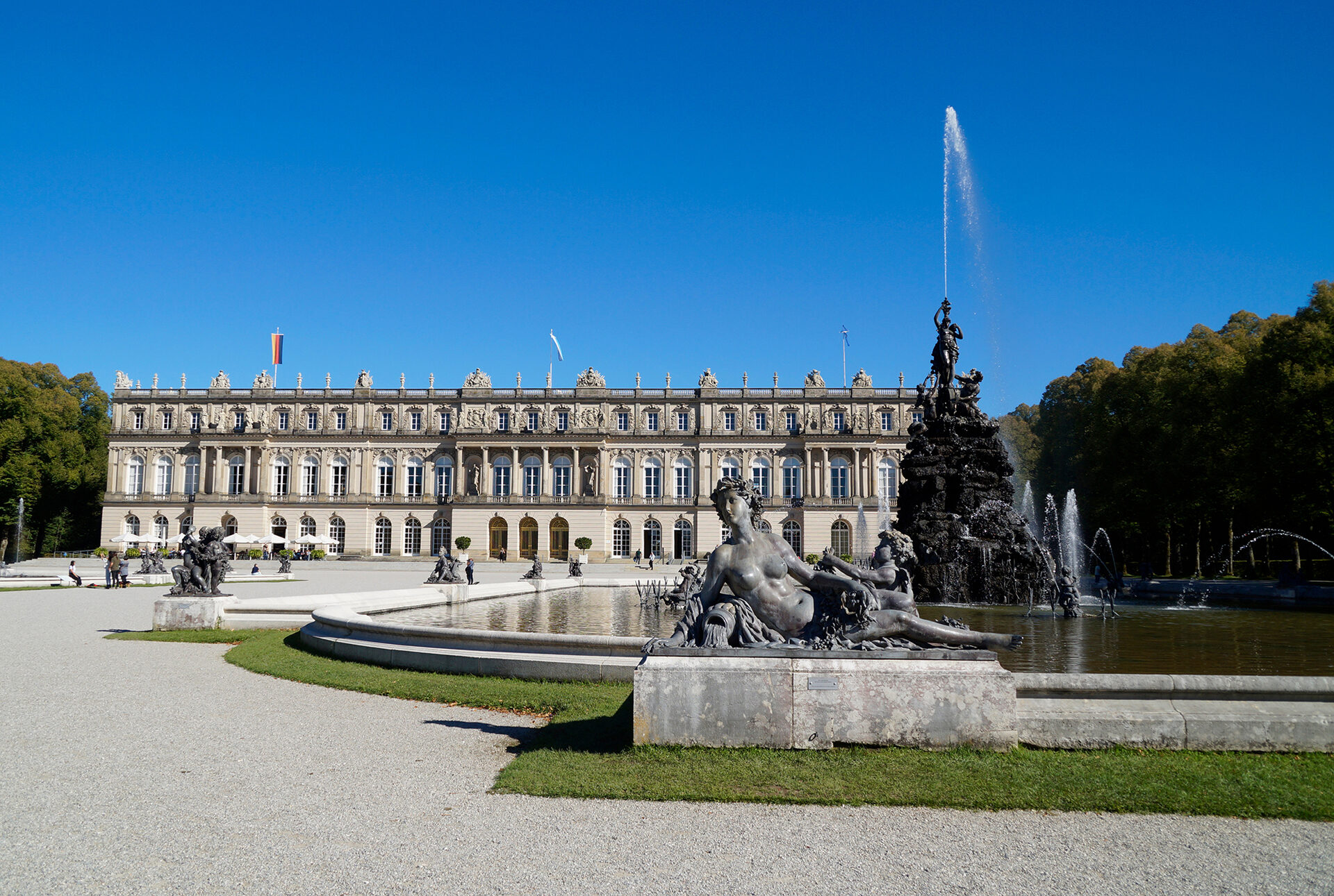 Herrenchiemsee : une copie de Versailles en Bavière