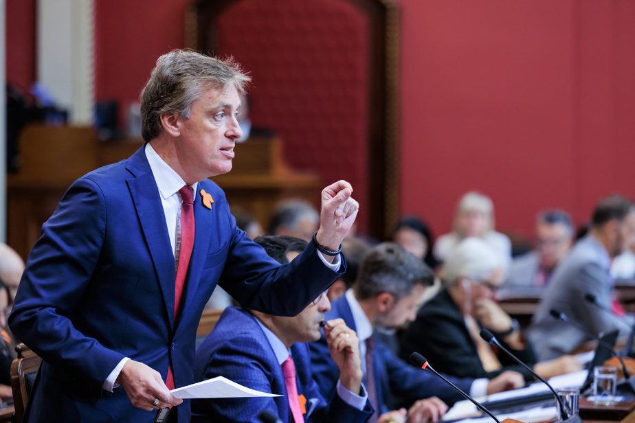 Marc Tanguay, chef par intérim du Parti libéral du Québec