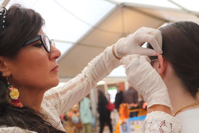 Angela Magnatta, tatoueuse et pierceuse à Toucy