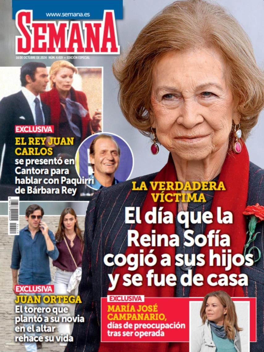 La couverture de la revue 'Semana'.