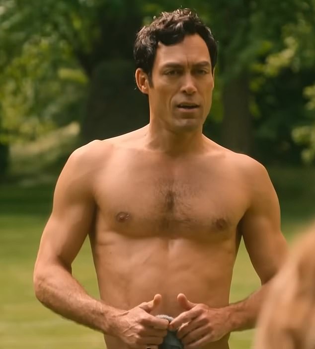 Une scène audacieuse avec Rupert à l'écran