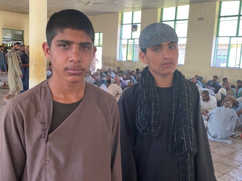 Jeunes réhabilités en Afghanistan