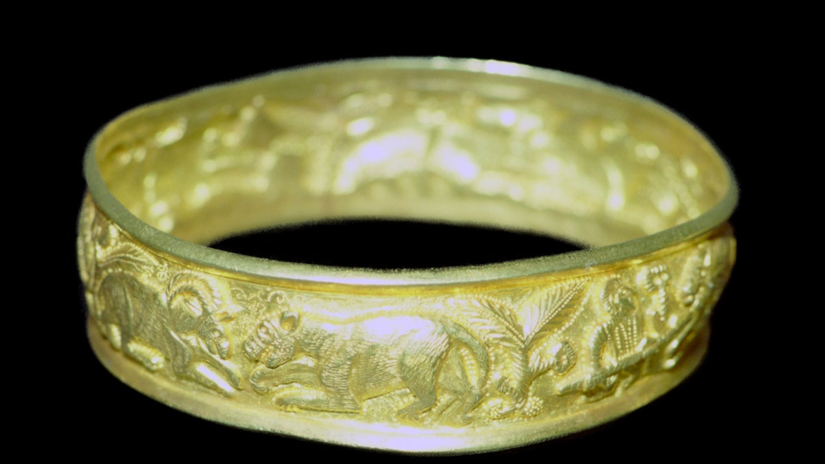 Bracelet en or du Hoxne Hoard
