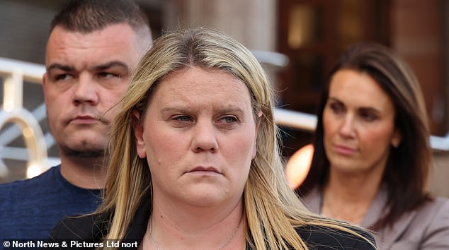 After the verdict Mrs Trussler paid tribute to her daughter, saying: 'Holly was a beautiful child'