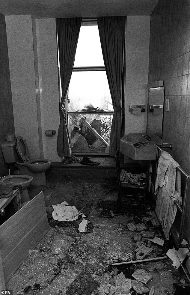 Suite de Margaret Thatcher après l'attentat