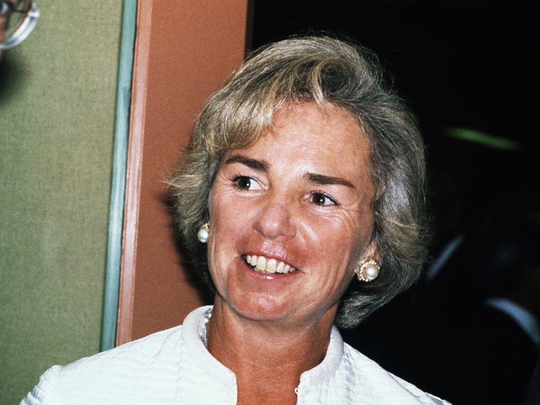 Ethel Kennedy, épouse de Robert F. Kennedy, prise le 27 juillet 1970.