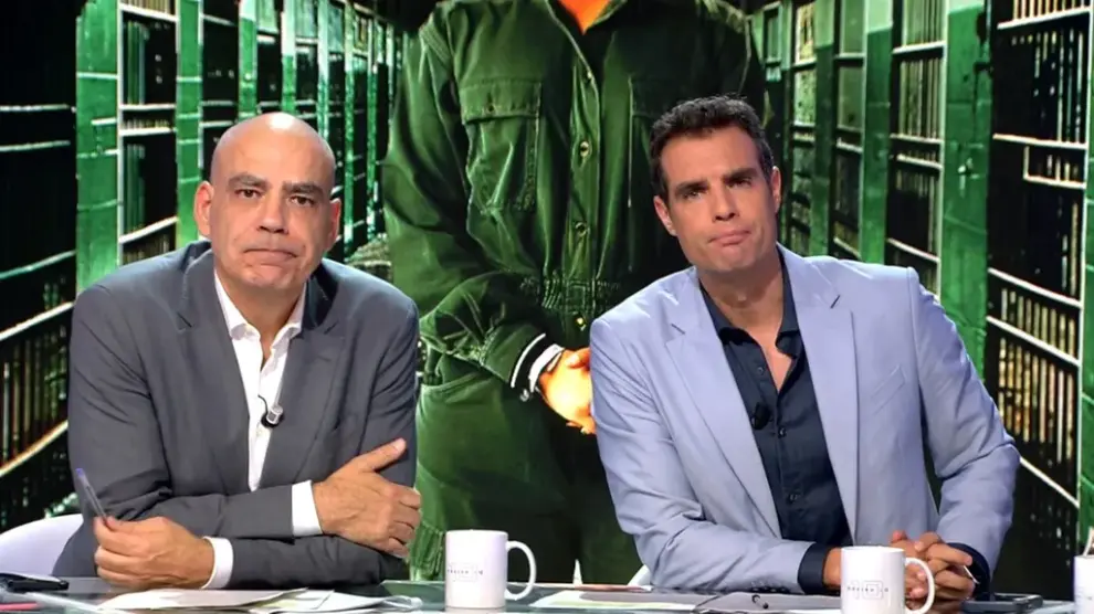 Nacho Abad et David Aleman en 'Código 10'.
