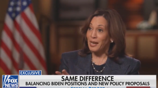 Kamala Harris sur FoxNews le 16 octobre 2024.