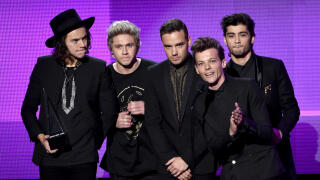 Harry Styles, Niall Horan, Liam Payne, Louis Tomlinson et Zayn Malik, membres du groupe One Direction ici en 2014.