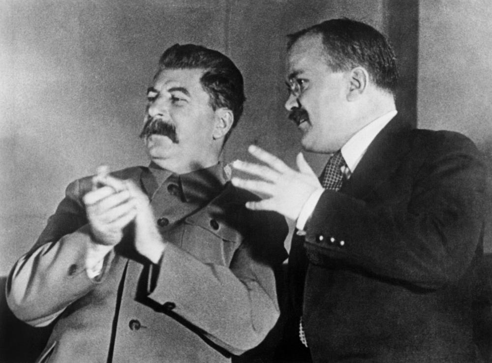 Molotov et Staline