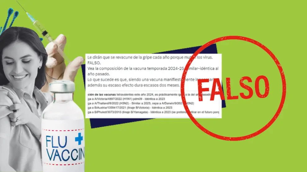 Messages sur la composition des vaccins contre la grippe