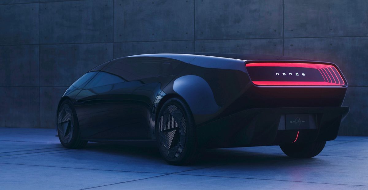 «Schon sehr seriennah»: Avec la étude Saloon, Honda montre comment sa nouvelle génération de E-Autos ressemblera.