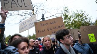 Cycliste tué à Paris : plusieurs rassemblements en France contre la « violence motorisée » (Ici à Paris le 19 octobre 2024)