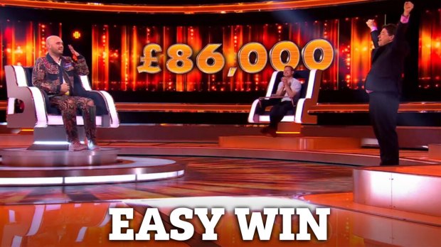 Michael McIntyre sur le plateau de The Wheel