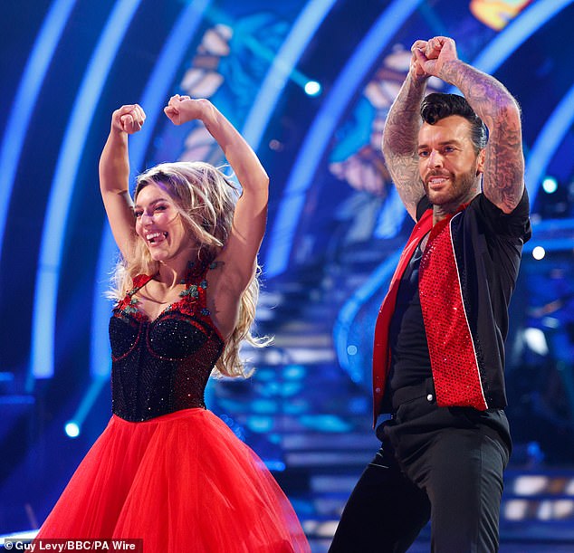 Pete Wicks dans Strictly