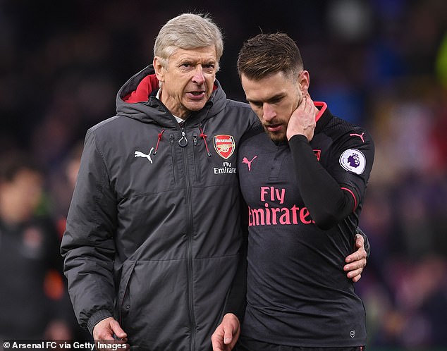 Ramsey a joué plus de 300 matchs à Arsenal