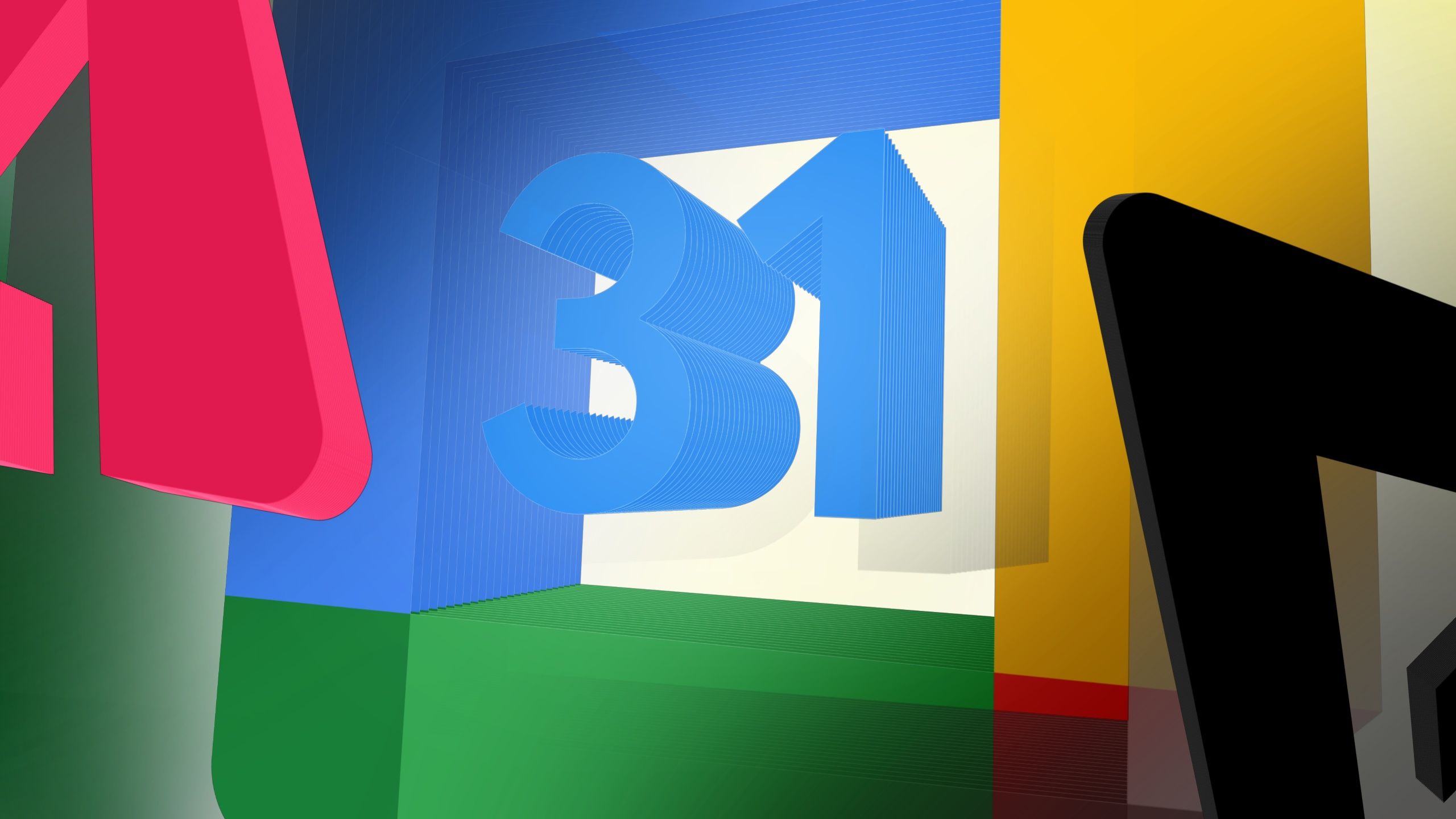 L'icône de Google Calendar entourée d'un grand logo Android Police.