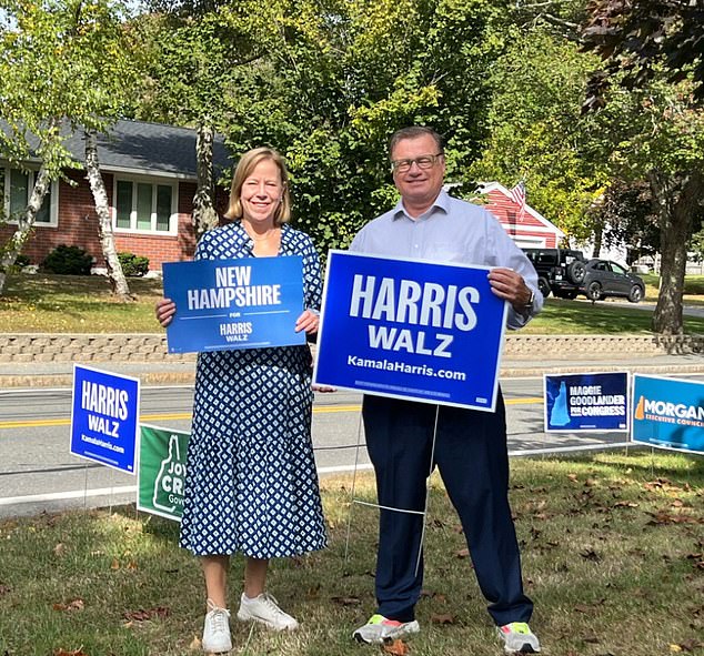 Des députés du Labour, dont Ruth Cadbury, font campagne pour la candidate démocrate Kamala Harris.