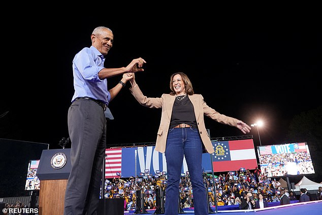 Kamala Harris sur scène