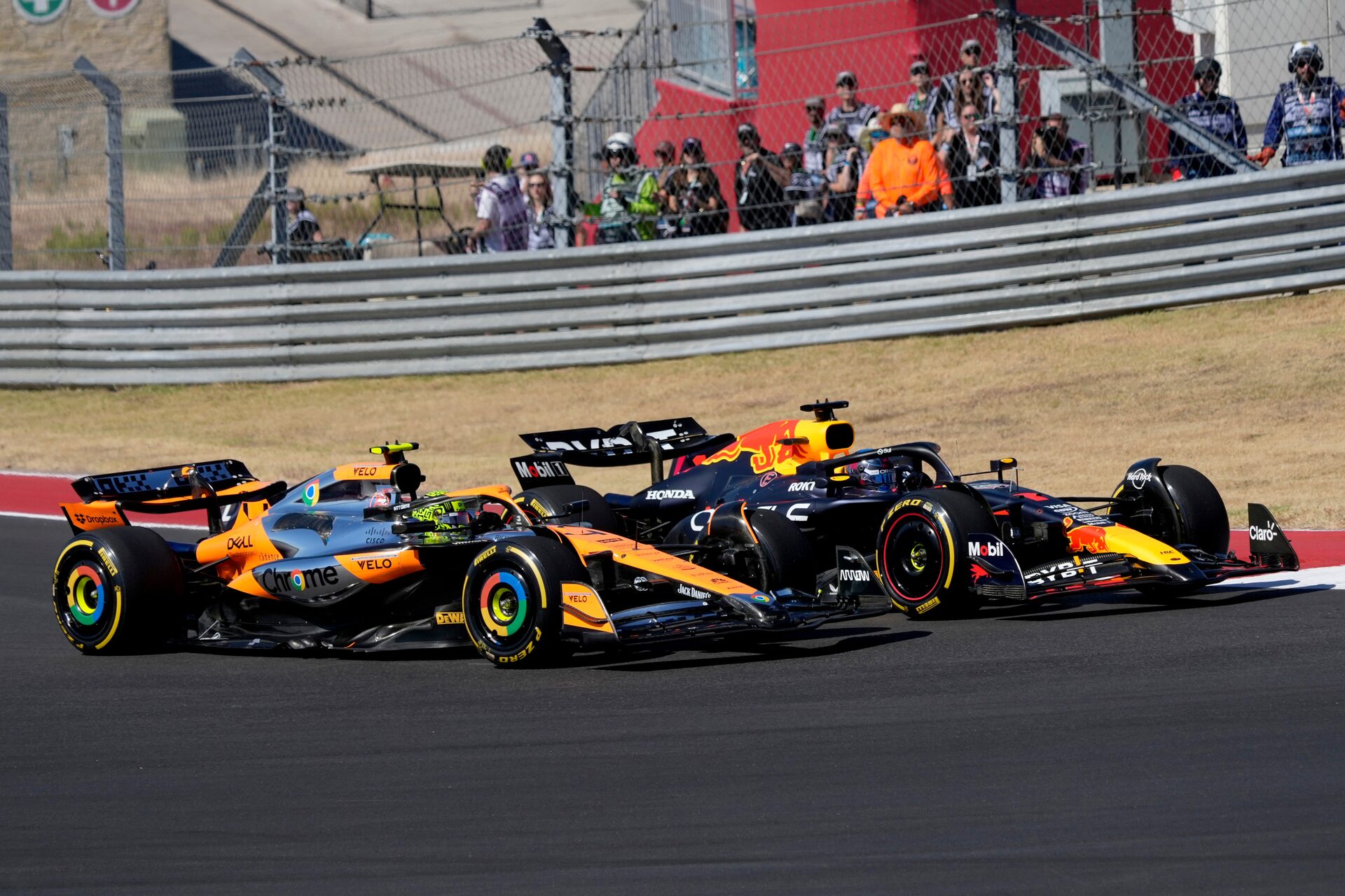 Lando Norris et McLaren contestent la pénalité des commissaires à Austin