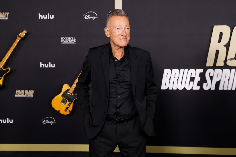 Bruce Springsteen à Los Angeles.