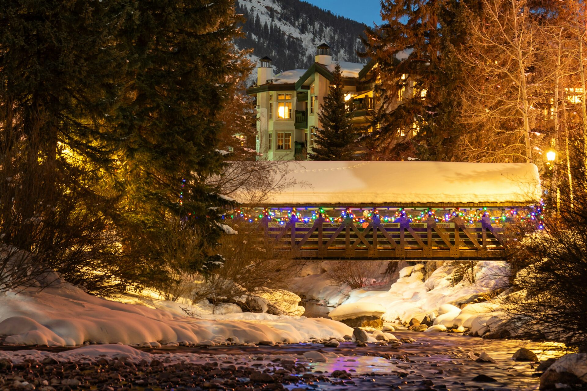Pont couvert à Vail