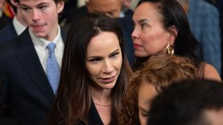 Barbara Bush à la Maison Blanche le 17 janvier 2023.