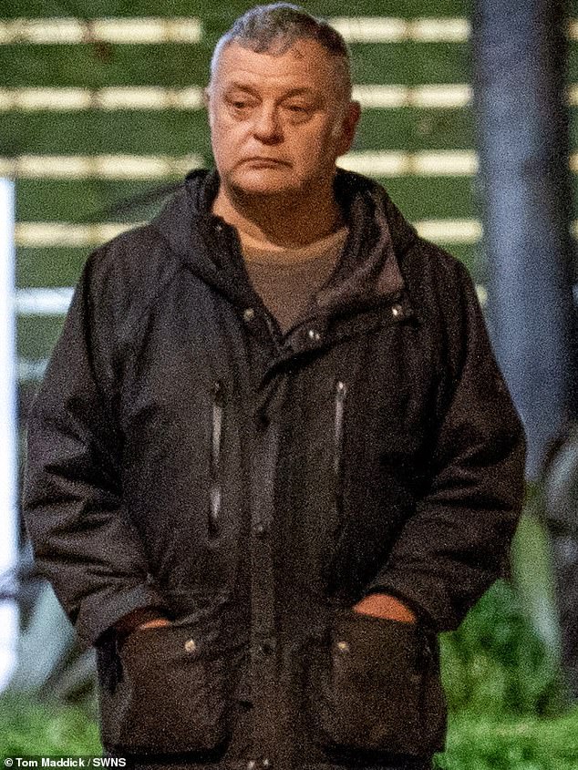 Mike Amesbury après son agression