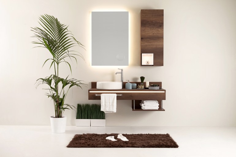 Style de salle de bain moderne et décoration intérieure