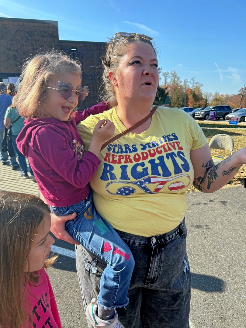 Sarah Jenner, 29 ans, vote Kamala Harris.