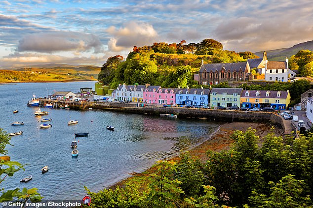 Paysage spectaculaire de l'île de Skye