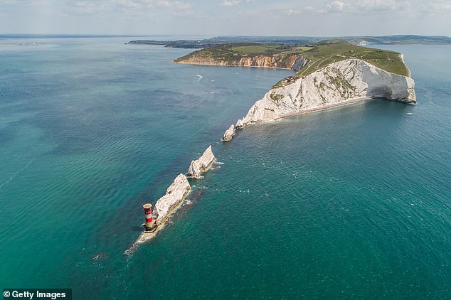 Phare des Needles sur l'île de Wight
