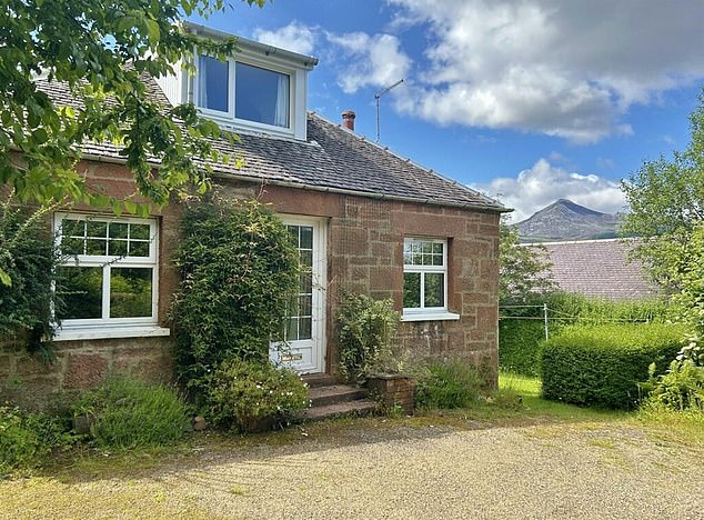 Cottage traditionnel de trois chambres à Brodick