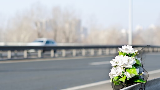 Accident de voiture sur l'A4