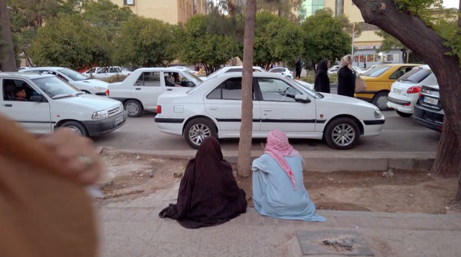 Image extraite du documentaire « Iran, les visages de la colère », de Shooresh Afkari et Virginie Plaut.