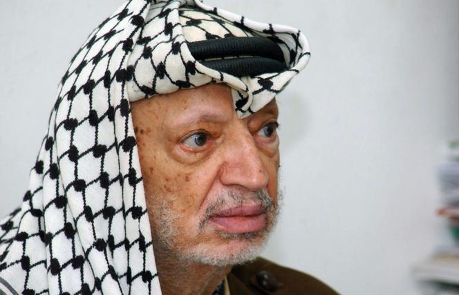 Yasser Arafat à Ramallah, le 5 septembre 2004.