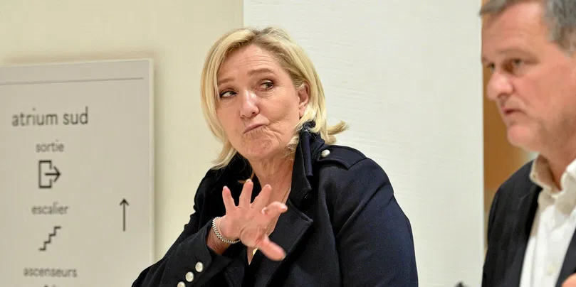 Marine Le Pen, au tribunal correctionnel de Paris, le mercredi 13 novembre 2024.