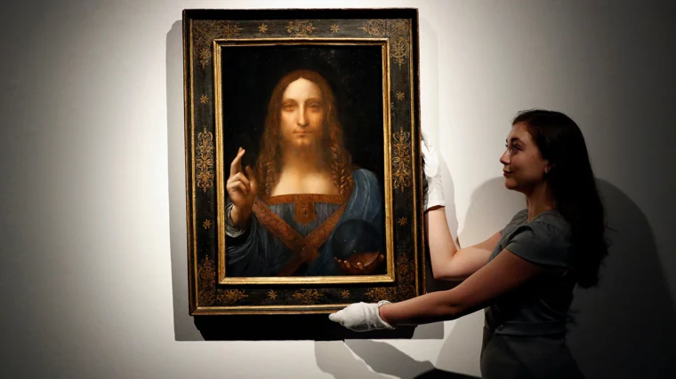 Salvator Mundi, le tableau le plus cher de l'Histoire, vendu pour 450 millions de dollars