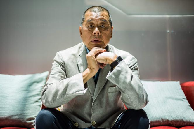 Jimmy Lai lors d’une interview dans les bureaux de Next Digital à Hongkong, le 16 juin 2020.