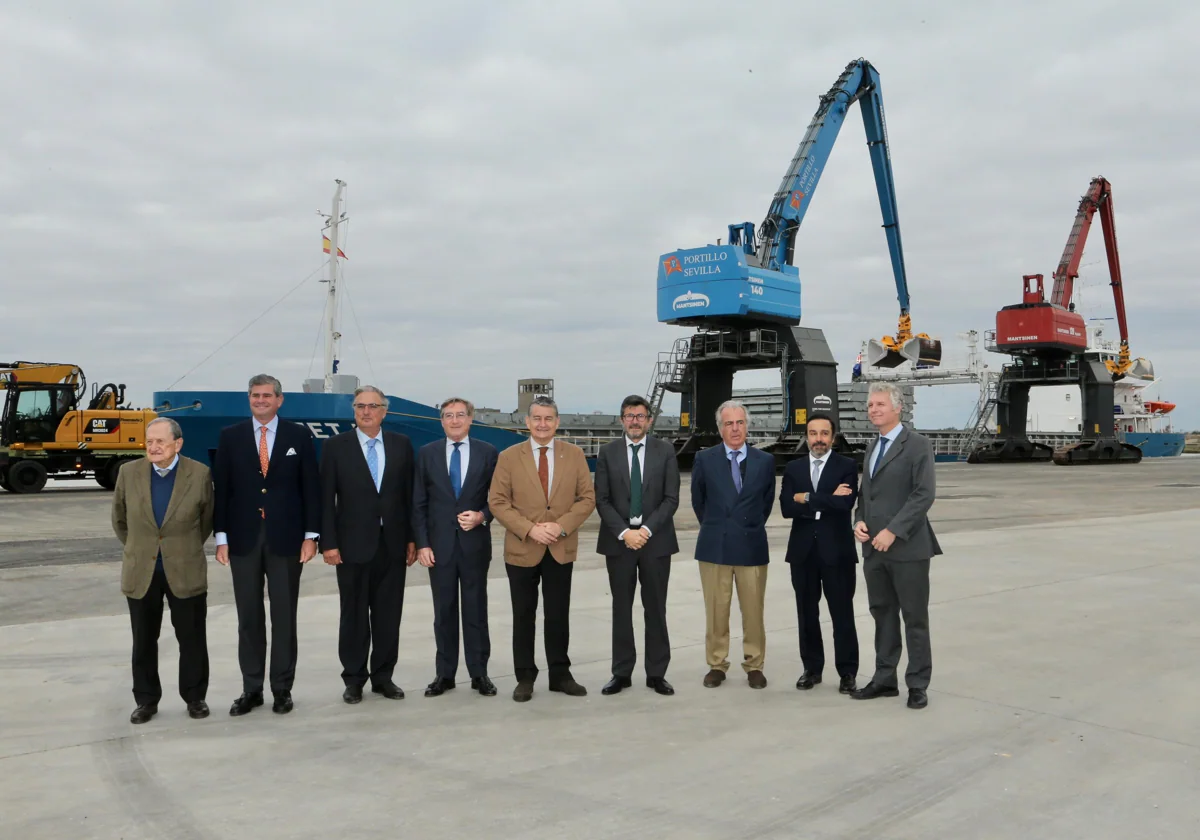 Inauguration de la nouvelle terminal du Port de Séville