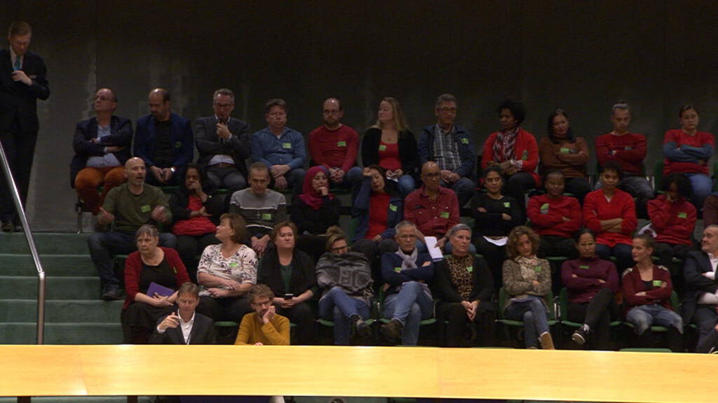 Roger Derikx au Parlement