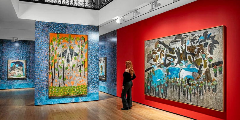 Omar Ba – Kaïdara, Templon, Paris, 2024.