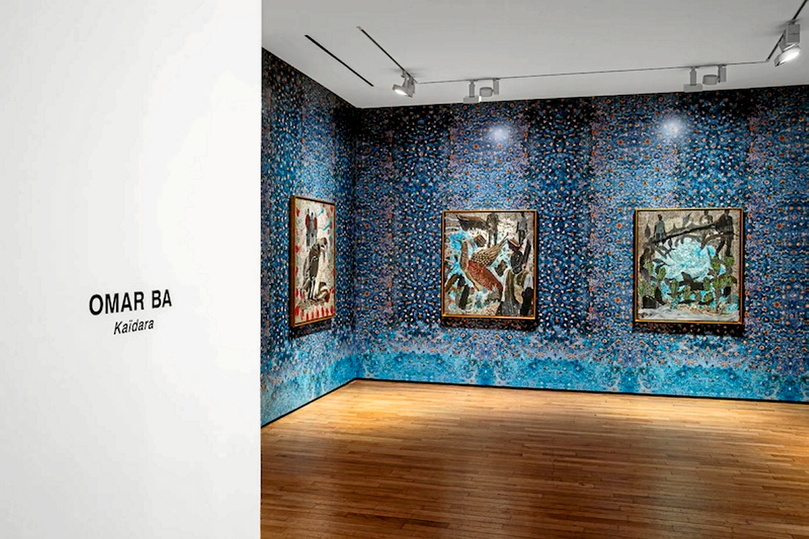 Omar Ba – Kaïdara, Templon, Paris, 2024.